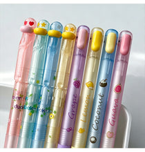 Load image into Gallery viewer, Crystal Duckie Gel Pen Set – Kawaii Writing Edition