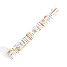Load image into Gallery viewer, Vintage Style Literary English Poetry Washi Tape