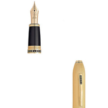 Load image into Gallery viewer, CROSS Gold Majesty 23KT Gold Plate Fountain Pen