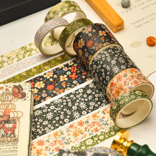 Load image into Gallery viewer, Autumn Flowers Washi Tape Sets