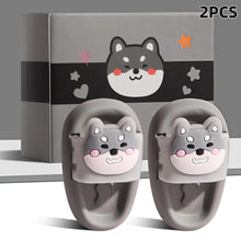 Load image into Gallery viewer, Cozy Slipper Mini Eraser Set – Kawaii Edition