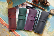 Load image into Gallery viewer, Classic Cowhide Pen Sleeve - Limited Edition - Original Kawaii Pen