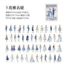 Load image into Gallery viewer, Vintage Style Modern Series Stickers