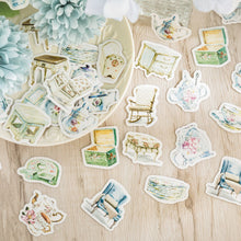 Load image into Gallery viewer, Warm Secret Realm Vintage Style Beauty Box Stickers