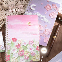 Load image into Gallery viewer, Botanical Oil Painting Notebook (A5)