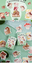 Load image into Gallery viewer, Mushroom Head Cute Decorative Stickers
