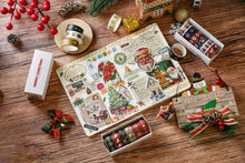 Load image into Gallery viewer, Vintage Snowmen Merry Christmas Masking Washi Tape Sets