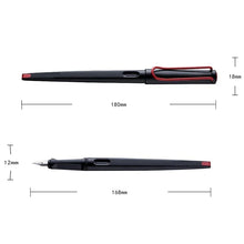 Load image into Gallery viewer, Crimson Clip Trio Fountain Pen Set – Statement Edition
