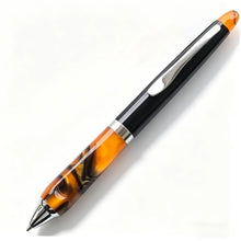 Load image into Gallery viewer, Amber Glow Acrylic Twist Pen – Luxe Edition