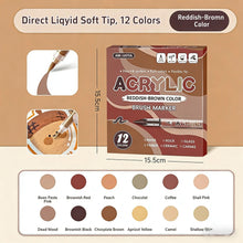 Load image into Gallery viewer, ColorMuse Acrylic Brush Marker Set – Artist Edition