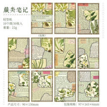 Load image into Gallery viewer, The Heart of Sewing Series Vintage Material Papers (6 Designs)