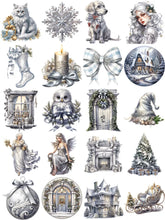 Load image into Gallery viewer, Crystalline Christmas Adornments Stickers - Limited Edition