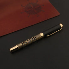 Load image into Gallery viewer, Golden Midnight Fountain Pen - Limited Edition