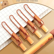 Load image into Gallery viewer, Capybara Gel Pens Set (4pcs)