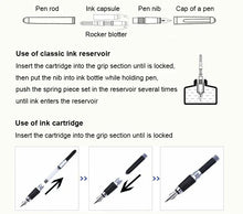 Load image into Gallery viewer, Crimson Clip Trio Fountain Pen Set – Statement Edition