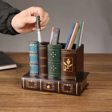 Load image into Gallery viewer, Grand Library Desk Organizer – Vintage Edition