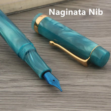 Load image into Gallery viewer, Peacock Blue Acrylic Fountain Pen