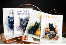 Load image into Gallery viewer, Cute Magic Black Cat Decorative Sticker