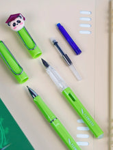 Load image into Gallery viewer, Folk Dance Panda Erasable Fountain Pen Sets