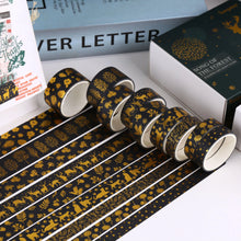 Load image into Gallery viewer, The Floating Series Gold Foiled Washi Tape Sets (10 pcs a set)