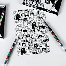 Load image into Gallery viewer, MonoBlend Acrylic Paint Markers – Artist Edition