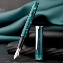 Load image into Gallery viewer, Green Forest Acrylic Fountain Pen