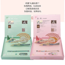 Load image into Gallery viewer, Timeless Elegance: Japanese Platinum Museum Fountain Pen Sets