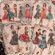 Load image into Gallery viewer, Timeless Tales Decoupage Paper Set – Vintage Edition