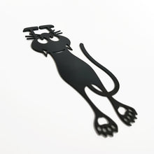 Load image into Gallery viewer, Curious Black Cat Bookmark