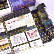 Load image into Gallery viewer, The Floating Series Gold Foiled Washi Tape Sets (10 pcs a set)