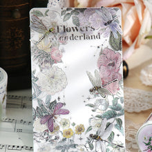 Load image into Gallery viewer, Vintage Style Beautiful Nature Gilded Washi Tapes