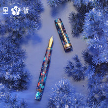 Load image into Gallery viewer, LIY Summit Soiree Resin Fountain Pen - Exclusive Edition