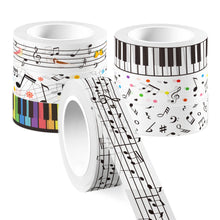 Load image into Gallery viewer, Melody Notes Washi Tape Collection – Musical Edition