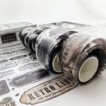 Load image into Gallery viewer, Antique Garden Waterproof Washi Tape Sets