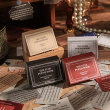 Load image into Gallery viewer, The Star Poems Book Material Paper - (100 sheets)