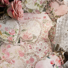 Load image into Gallery viewer, Vintage Flower Lace Openwork Material Paper