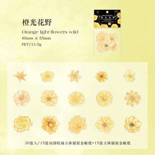Load image into Gallery viewer, Retro Gilded Floral Decorative Stickers