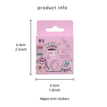 Load image into Gallery viewer, Pretty Girl Mini Stickers