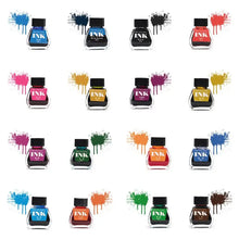 Load image into Gallery viewer, New Fountain Pen Mini Ink Bottles - Limited Edition (15 colors)