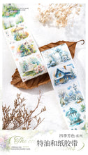 Load image into Gallery viewer, Vintage Four Seasons Scenery Masking Washi Tapes