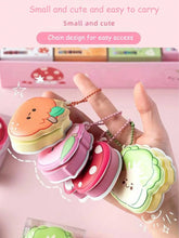 Load image into Gallery viewer, Kawaii Sip & Snack Memo Pad Set – Dessert Café Edition