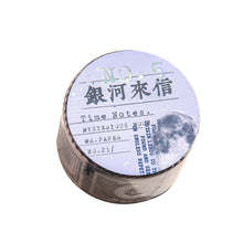 Load image into Gallery viewer, Time Notes Series Floral Gilded Washi Tapes (4 Designs)