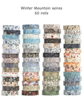 Load image into Gallery viewer, ❄️ Winter Mountain Washi Tape Collection – Sakura Edition