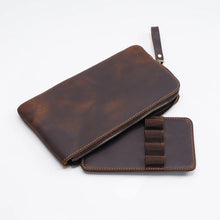 Load image into Gallery viewer, Heritage Leather Zipper Case - Limited Edition