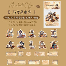 Load image into Gallery viewer, Coffee Theme Decorative Stickers