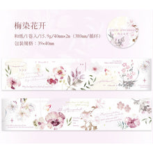 Load image into Gallery viewer, Inked Petal Fantasy Washi Tapes