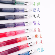 Load image into Gallery viewer, Crystal Flow Disposable Fountain Pens (8 colors)