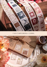 Load image into Gallery viewer, Time Notes Series Floral Gilded Washi Tapes (4 Designs)