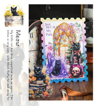 Load image into Gallery viewer, Cute Magic Black Cat Decorative Sticker