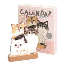 Load image into Gallery viewer, Paws & Tails 2026 Desk Calendar